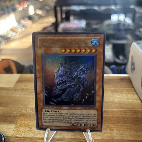 Superancient Deepsea King Coelacanth [1st Edition] PTDN-EN034 YuGiOh Phantom Darkness card