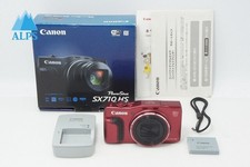 Canon Good Condition PowerShot SX710 HS Compact Digital Camera Red with Origina