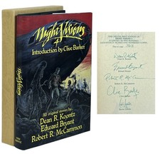 Product Image: Clive Barker / Night Visions 4 Four Signed 1st Edition 1987