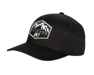 Fitted Klim Baseball Hat Black Glacier SM/MD  LG/XL  4042-003-XXX-000