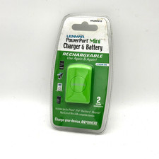 Lenmar PowerPort Mini Charger & Battery Green USB Power Bank PPUMINI-G New Box