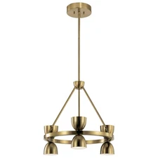 Kichler Lighting 52417BNBLED Baland Chandelier Brushed Natural Brass