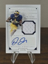 2016 Panini National Treasures Collegiate Football Cards - Checklist Added 17