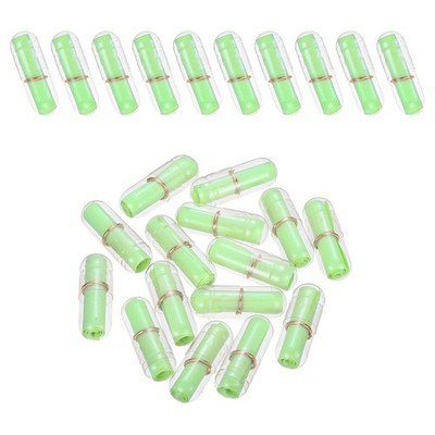 100 Pcs Mini Message Paper Scrolls, Cute Valentine Message Letter Light Green