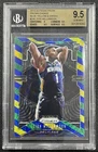 ZION WILLIAMSON BGS 9.5 2019-20 PANINI PRIZM 248 ROOKIE CHOICE BLUE YELLOW GREEN