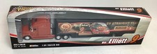 NIB Winner's Cricle 1/64 Scale Diecast 9 Bill Elliot Racing Team Trailer Rig