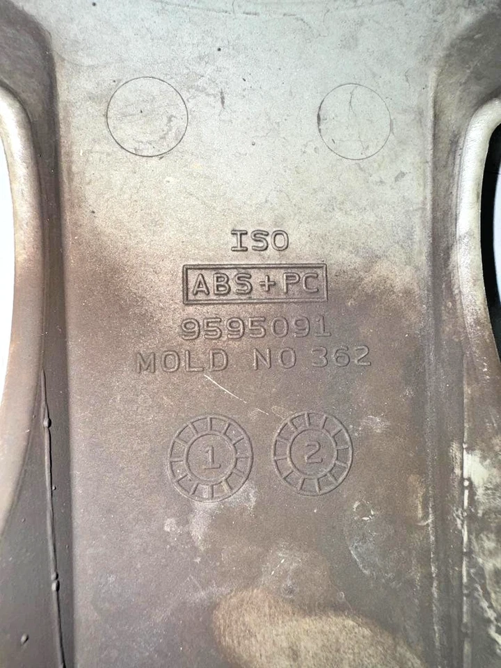 Cubierta de rueda tapacubos Chevy Cobalt 15" 2005-2008 P/N 9595091 pieza original OEM GM Foto 4 de 4