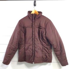 ARIAT Women's Puffer Coat Size L Quilted Brown Equestrian