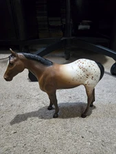 Vintage Breyer Quarter Horse Yearling Sandy Bay Appaloosa - 8 Inches Tall