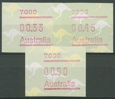Australien 1985 Känguruh Tastensatz Automate...