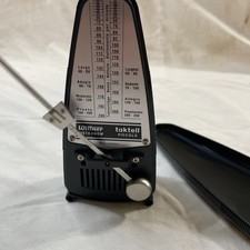 Willner Black Taktell Piccolo Metronom for Piano Made in West Germany Working