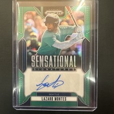 Lazaro Montes [Blue] #SS-LM Prices | 2025 Panini Prizm Sensational
