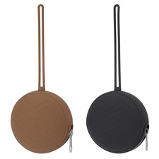 2 Pack Pacifier Holder Case, BPA Free Baby Pacifier Silicone Pouch for Boys  Gi