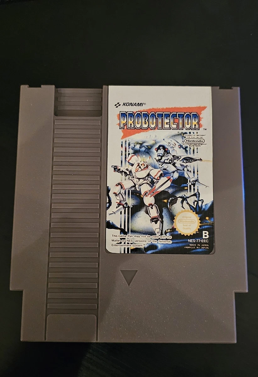 Jeu NES Probotector (version PAL), éditeur Konami, état Comme Neuf, Jeu D'action-aventure Rétro