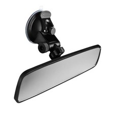 Rear View Mirror, Adjustable Interior Rearview Mirror with Suction Cup, Anti