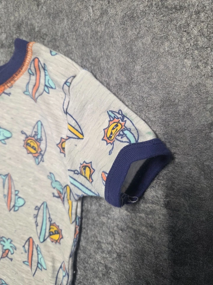 Camiseta para niños Duck Duck Goose talla 3T camiseta gráfica cuello redondo ropa para dormir informal Foto 3 de 4