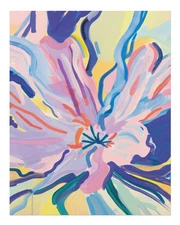 Vibrant Abstract Floral Wall Art Poster for Home Decor Premium Quality