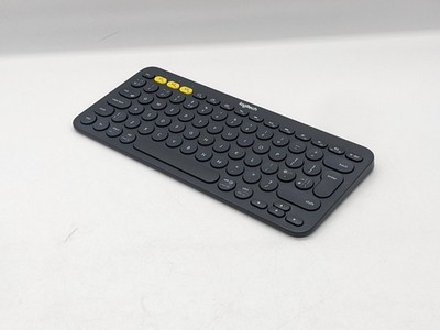 Logitech K380 Kabellose Tastatur Multi-Device Bluetooth Schwarz UK QWERTY Dunkelgrau