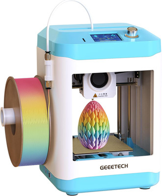 Fully Assembled Mini 3D Printer for Kids & Beginners - Complete Starter Kit with