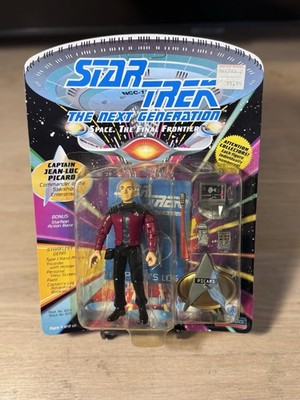 Next Generation Star trek. Jean Luc Picard Action Figure Playmates 1992 NEW