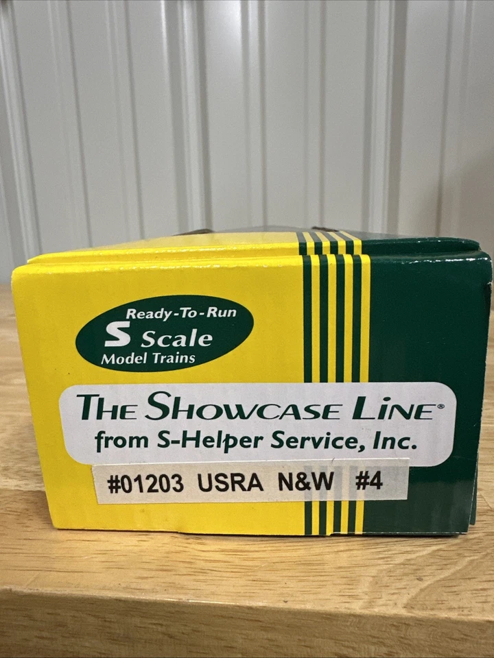 The Showcase Line S-Helper Service 1:64 S-gauge Hopper Car #01203USRA N&W #4 C25 - Image 4 of 4