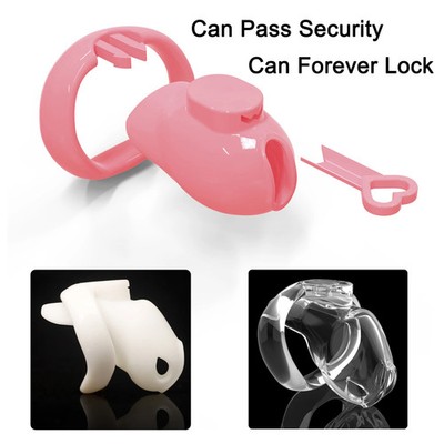Holy Trainer V5 Non-disposable Permanent Forever Lock Male Chastity Device 
