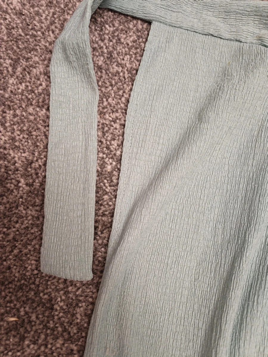 Pantalón verde para niñas con cinturón de 10-12 años