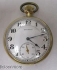 ANTIQUE ILLINOIS BURLINGTON GRADE 107 DOUBLE ROLLER 21j 16s POCKET WATCH 1920