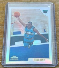 FELIPE LOPEZ 98-99 Topps Chrome #161 REFRACTOR PARALLEL RC ROOKIE ! GRIZZLIES !