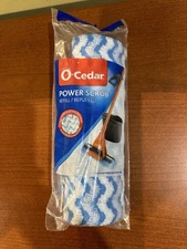 O-Cedar Power Scrub Roller Mop Refill Microfiber Sponge NEW