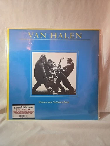 Van Halen Women and Children First SEALED 2010 EU Import 180 Gram Vinyl LP RARE