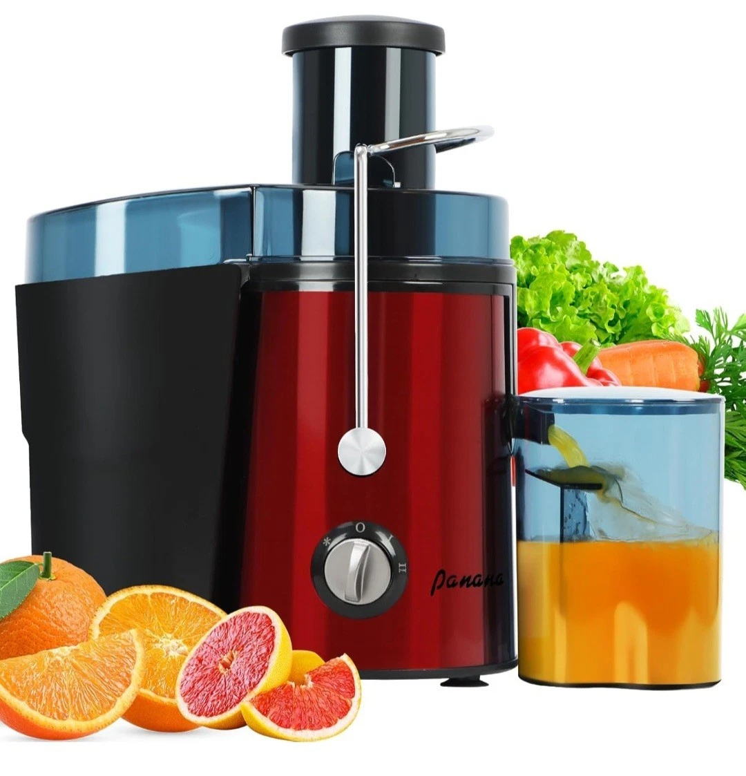 Juicer Machines, 3" Wide Mouth Juicer Extractor Max Power 1000W, for Vegetable..