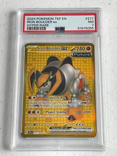 Iron Boulder ex graded PSA 7 for sale on eBay