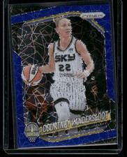 Courtney Vandersloot 2025 Panini Prizm WNBA #124 Blue Laser Prizm