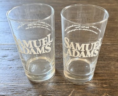 Samuel Adams Beer 7oz Tasting Glasses (Set of 2) These are Brand New Never Used!