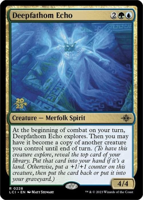 MTG - Deepfathom Echo - Promos: Prerelease Cards - Light Play - Foil