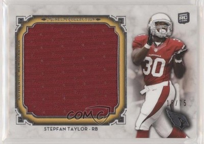 2013 Topps Museum Collection Jumbo Relic 18/75 Stepfan Taylor Rookie RC 9su