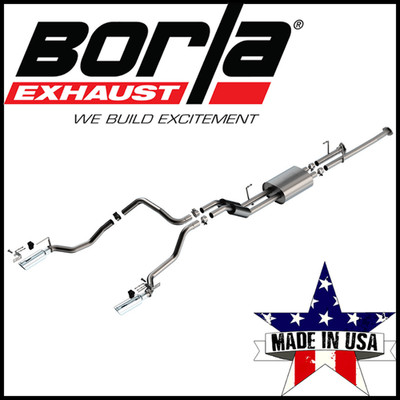 Borla S-Type 2.25'' Cat-Back Exhaust System fit 2009-2013 Toyota Tundra 4.6L/5.7L