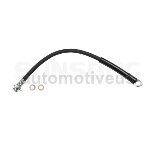 Front Brake Hydraulic Hose 2 X Sunsong For Chevrolet 1971-1978 - Picture 3 of 5