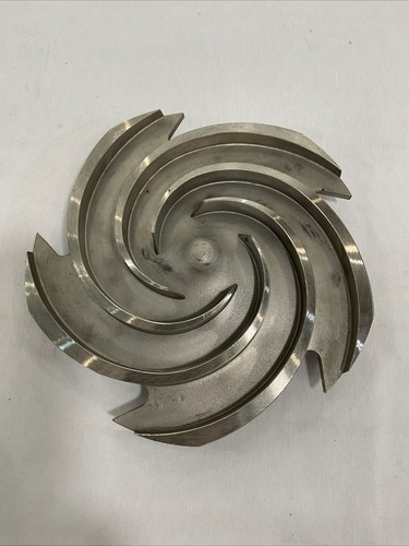 GOULDS 3196MTi 1x2-10 ANSI Impeller, 316SS, 9"dia, PN 56381,
