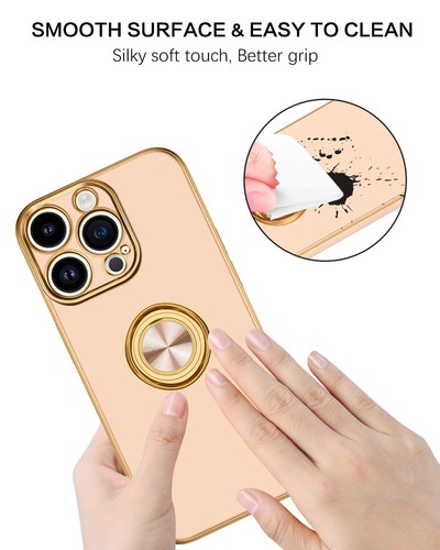 For iPhone 15 14 13 12 11 Pro Max Shockproof Kickstand Ring Rugged Case Cover - Picture 50 of 199