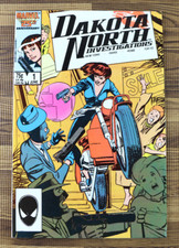 1986 Marvel Comic Dakota North #1 VF/VF+