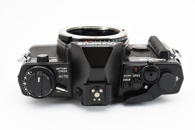 OLYMPUS OM-4 ブラック ボディ SS650 #1243 N MINT] Late model Olympus OM-4 Ti OM4 Black 35mm SLR Film Camera