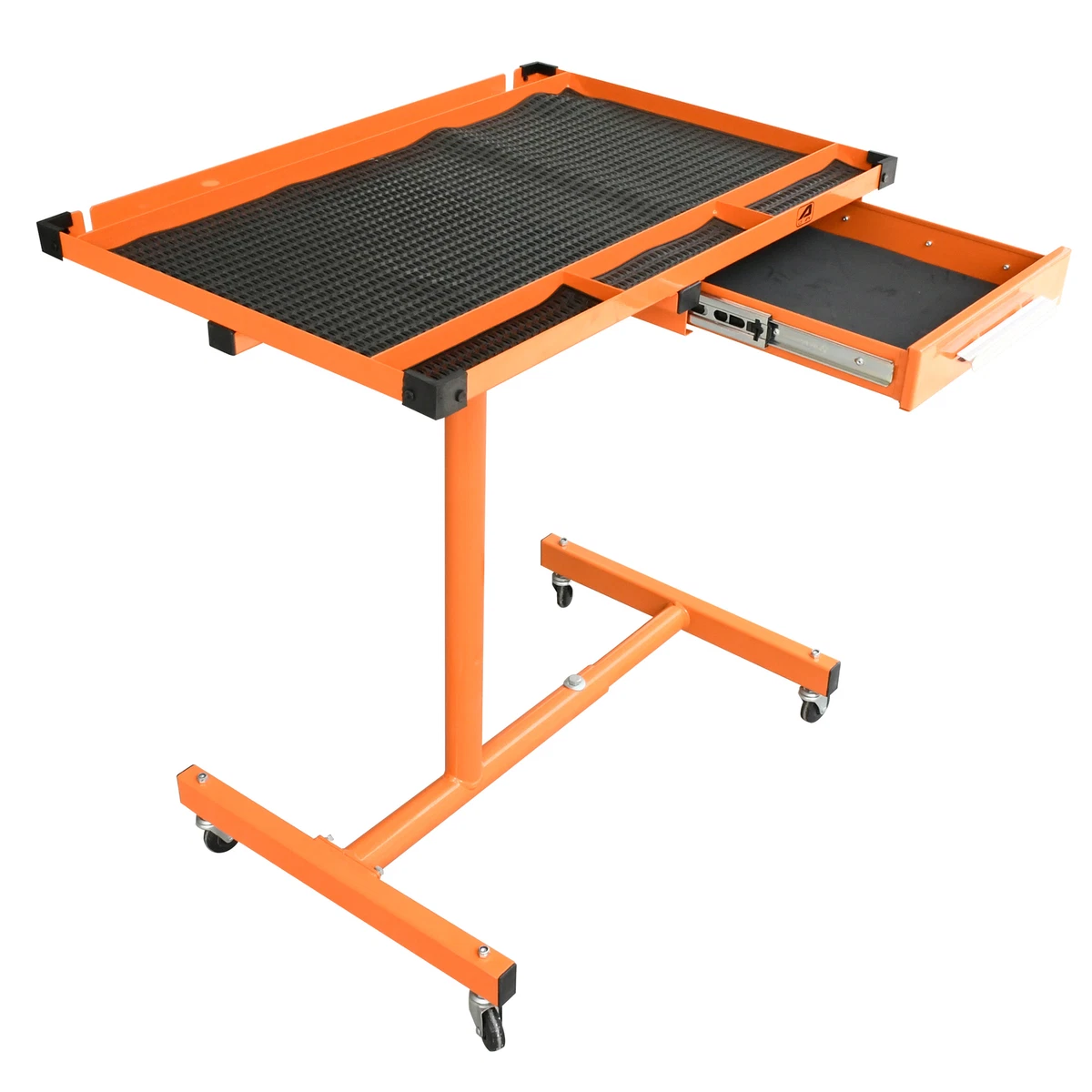 Heavy Duty Adjustable Mechanics Mobile Tool Cart Work Table Mobile