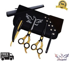 Professional Salon Hair Cutting Thinning Scissors Barber Shears Hairdressing Set