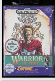 9.8 C+ Warrior of Rome TOP POP! Sega Genesis 1991 WATA VGA CGC PSA
