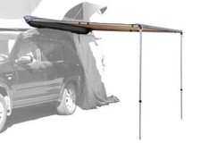 Prime Tech Fahrzeug-Markise 250x200x210 cm beige - auch für Autodachzelte