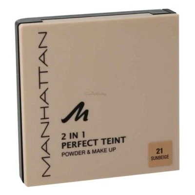 Manhattan Powder Perfect Teint 2in1 Sun Beige 21 9g