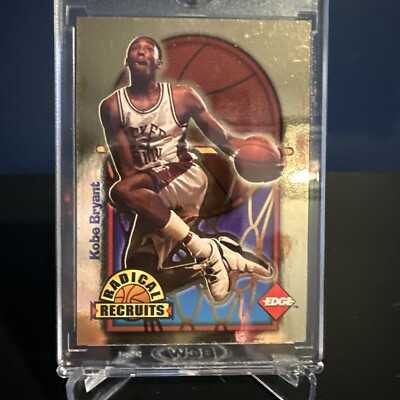 🏀 KOBE BRYANT 1996 COLLECTORS EDGE RADICAL RECRUITS GOLD /1000