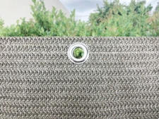 Custom sized Privacy Screen Patio Balcony Fence Railing Backyard Pool Smoke Tan